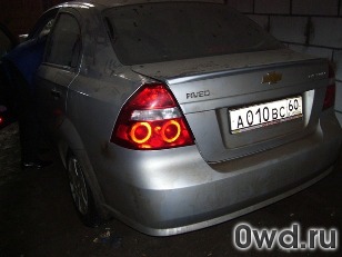 Битый автомобиль Chevrolet Aveo